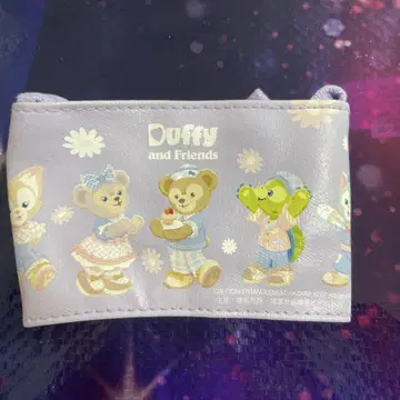 더피와 프렌즈 드링크 홀더 홍콩 디즈니 한정판 보라색