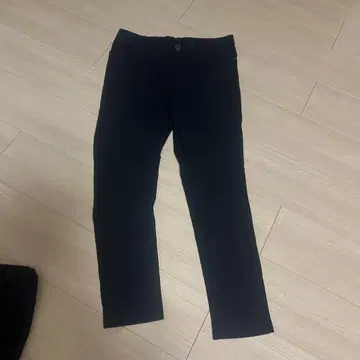 블랙 슬림 핏 슬랙스 5종 세트