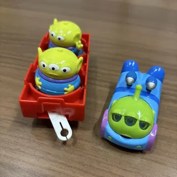 토이스토리 리틀 그린맨 토미카 프라레일