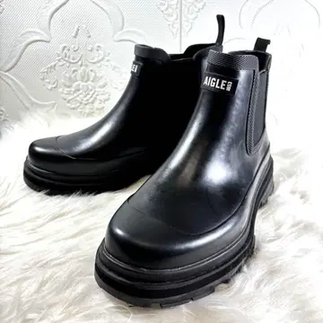 신상품 AIGLE 에글 소프트 레인 M2 러버 사이드 고어 워크 부츠