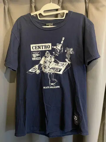 근육맨 CENTRO 스케이트보드 티셔츠