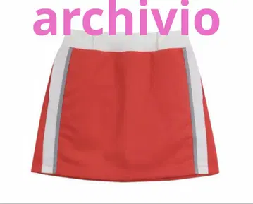 아르치비오 (archivio) 여성용 골프웨어 흡수성 속건성 스커트
