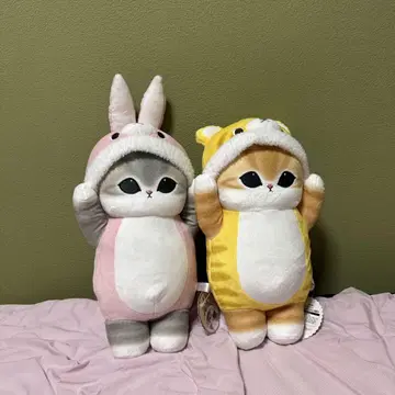 고양이 봉제 인형 2종 세트