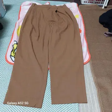 로페피크닉 와이드 팬츠 브라운 사이즈 40