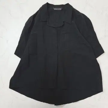 미즈이로 인드 린넨 코튼 스키퍼 와이드 셔츠 블라우스 풀오버