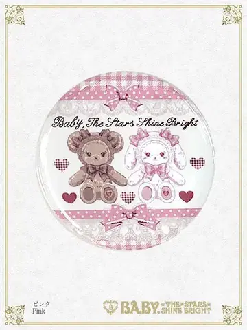 BABY, 캔뱃지, 부직포 백 세트