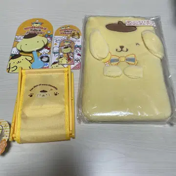 폼폼푸딩 굿즈 세트 응원봉 파우치 초콜릿 거울 참