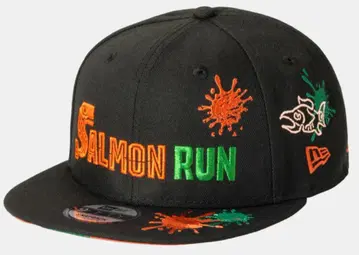 닌텐도 스토어 캡 SALMON RUN Splatoon 3