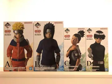 NARUTO 제일복권 중닌 시험 4개 A상 B상 C상 D상 사스케 락 리