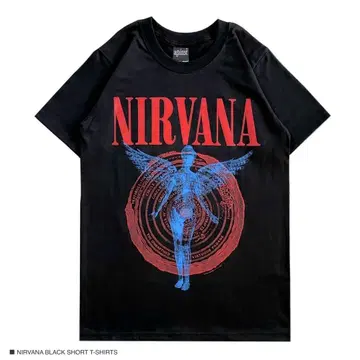 NIRVANA 닐바나 M 티셔츠 락 밴딩 티셔츠 커트 코베인