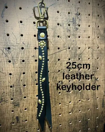 25cm 가죽 스터드 키링 CALEE schott HTC 좋아하는 분