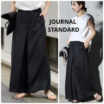 JOURNAL STANDARD 린넨 턱 큐롯
