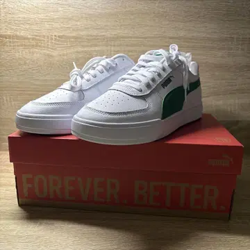 Puma 화이트/그린 스니커즈