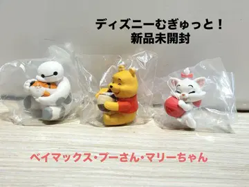 디즈니 무꽁! 가챠가챠 베이맥스 푸우 마리짱