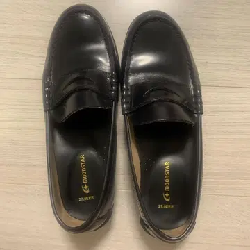 문스타 로퍼 블랙 27.0 EEE BV520A 천연 가죽