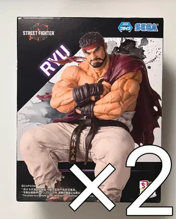 스트리트 파이터 6 초코노세 프리미엄 피규어 류 2개