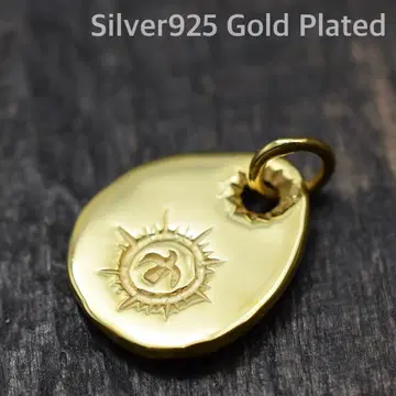 Silver925 금 도금 마감 태양 메탈 이글 금 메타 대