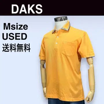 DAKS 닥스 오렌지 피케 셔츠 골프 무료배송