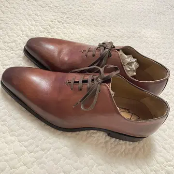 가죽 신발 브라운 25.5cm 천연 가죽 비즈니스 포멀 결혼식