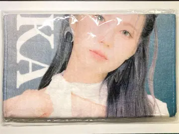 NiziU 아야카 사진 페이스 타월 RISE UP