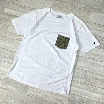 챔피온 리버스 위브 포켓 반팔 티셔츠 REVERSE WEAVE