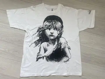 90s Les Miserables 레 미제라블 티셔츠 빈티지 구제 의류