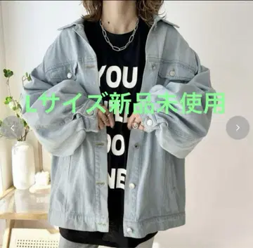 시마무라 mayo 콜라보 데님 데님 자켓 L 사이즈 새상품