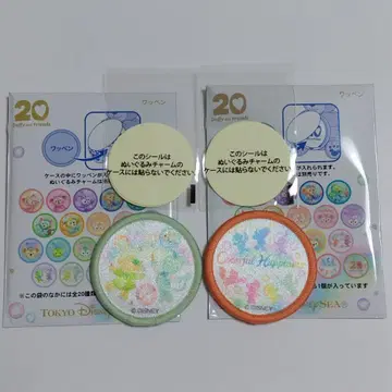 디즈니씨 더피 20주년 컬러풀 해피니스 와펜