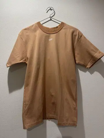 OFF WHITE 플라워 프린트 티셔츠