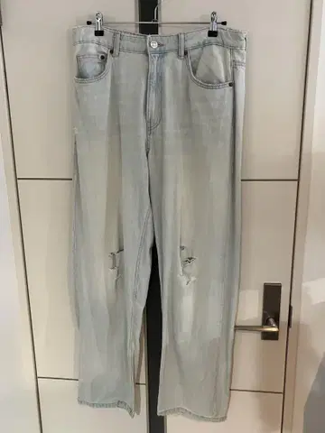 Zara 데님 청바지 오버 사이즈 빅 루즈