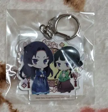 약사의 혼잣말 아크릴 키링 고양이 고양이&닌시 SD