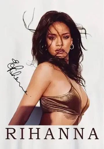 리한나 티셔츠 Rihanna 힙합 R&B 서울 랩 재즈