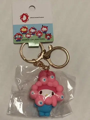 오사카 간사이 엑스포 마이멜로디 입체 마스코트 컬러 키링