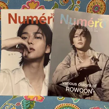로운 표지 잡지 Numero 부록 포함