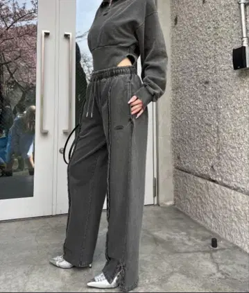 blondey 스웨트 팬츠 S 그레이