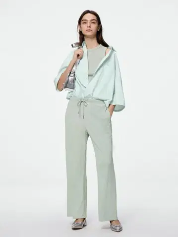 GU 지유 리브 풀온 팬츠 새상품급 이지 와이드 팬츠 묶음 판매