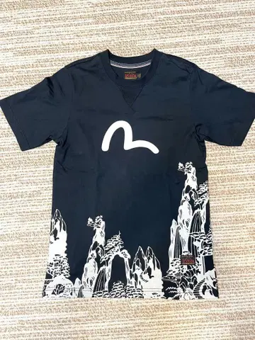 EVISU 티셔츠 블랙