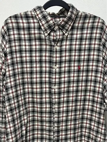 Ralph Lauren 체크 무늬 긴팔 셔츠