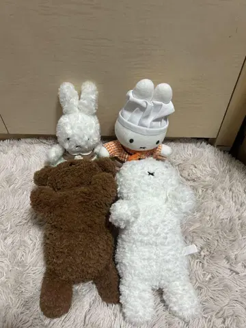 미피 봉제 인형 세트 세트
