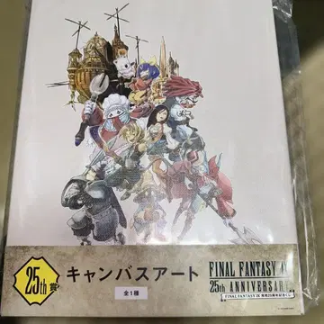 FINAL FANTASY IX 출시 25주년 기념 복권 캔버스 아트