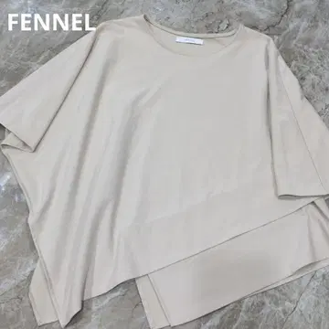 FENNEL 비대칭 스퀘어 헴 티셔츠