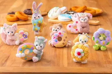 신상품 닷피 & 프렌즈 필드 위드 조이! 봉제 인형 배지 7종
