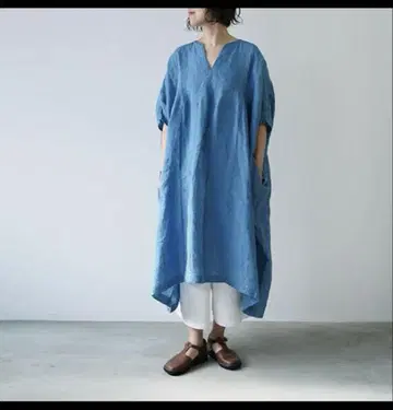도사 / 요루바 튜닉 데님