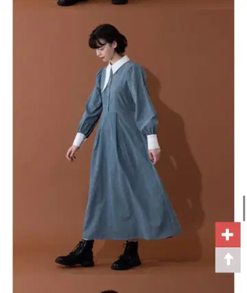 idem 완판템 비대칭 옷깃 원피스 0840