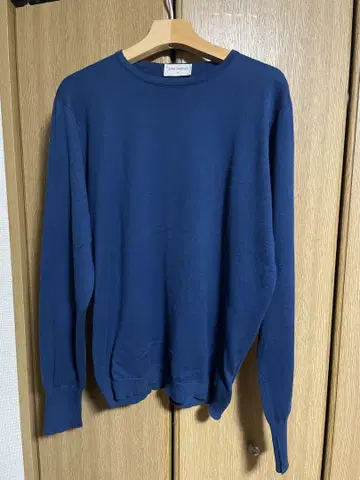JOHN SMEDLEY 씨 아일랜드 코튼 크루넥 니트 M