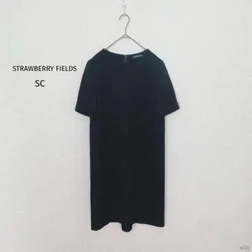 스트로베리 필드 | 블랙 포멀 원피스 [SC] 반팔 작은 사이즈