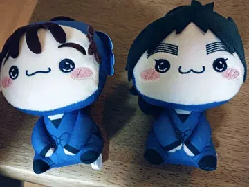 오하마 간에몬 & 쿠쿠치 헤이스케 모치피코 봉제 인형 세트