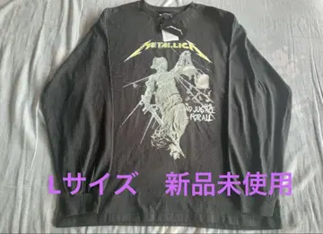 METALLICA 긴팔 티셔츠 택 포함 새상품 L 사이즈