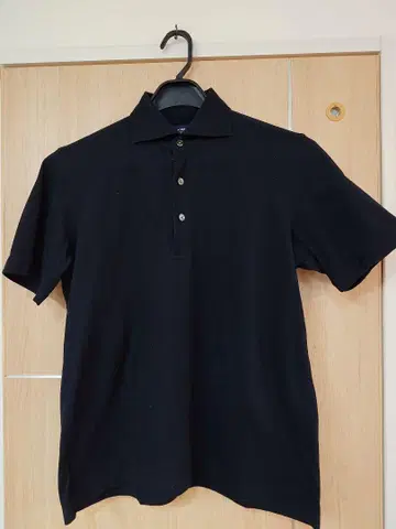 가마쿠라 셔츠 피케 셔츠 사이즈 M 블랙