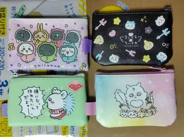 치이카와 치이카와 레스토랑 마지카루 치이카와 파우치 4종 세트